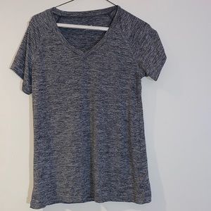 cute grey workout tee